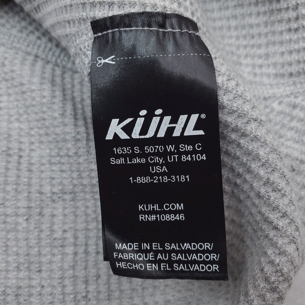 Kuhl Petra Turtleneck Womens Extra Large Gray Thermal Pullover Thumbhole Sleeve - Picture 5 of 13